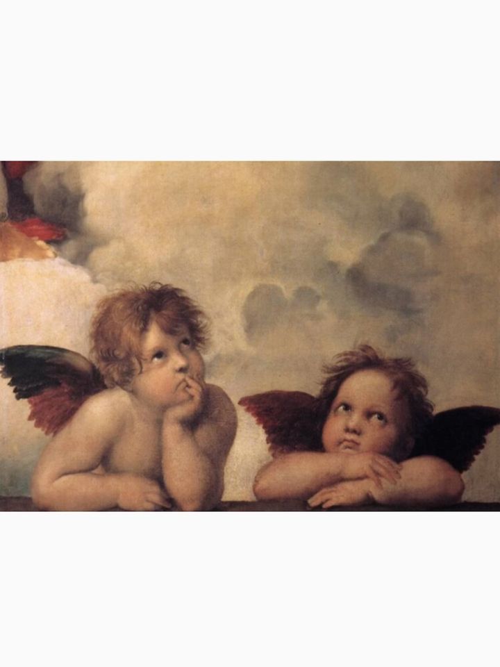 THE SISTINE MADONNA  - RAPHAEL Pullover Hoodie