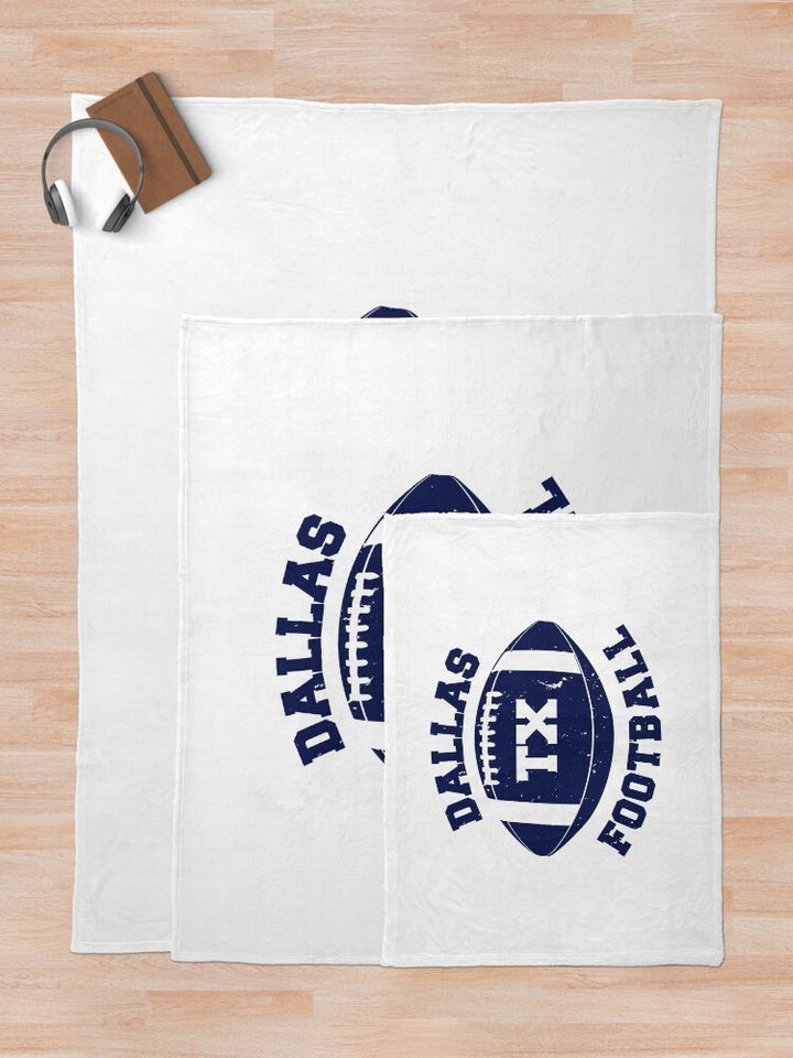 Dallas football Throw Blanket