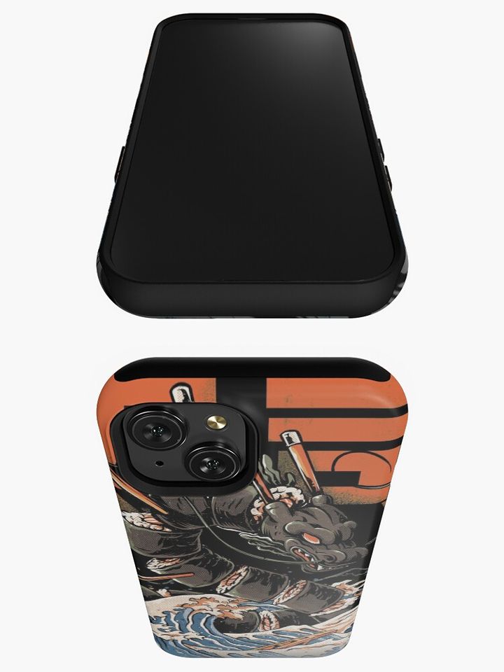 The Black Sushi Dragon iPhone Case