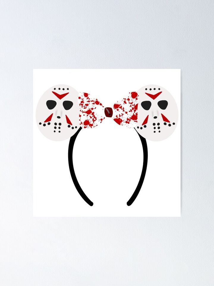 Mickey Jason Disney Halloween Poster