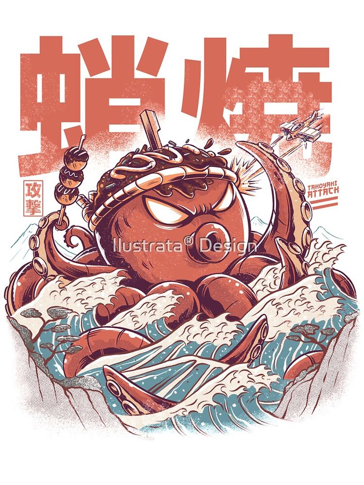 Takoyaki Attack Kids T-Shirt