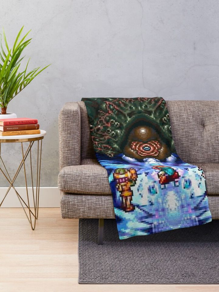 Chrono Trigger Lavos Battle Throw Blanket
