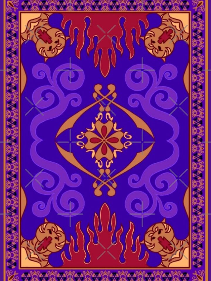 Aladdin 1992 Magic Carpet iPhone Case