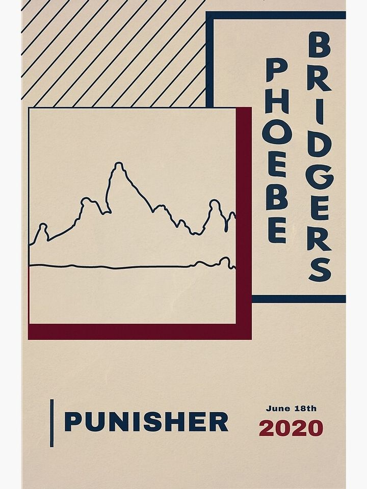 Phoebe Bridgers Punisher  Poster