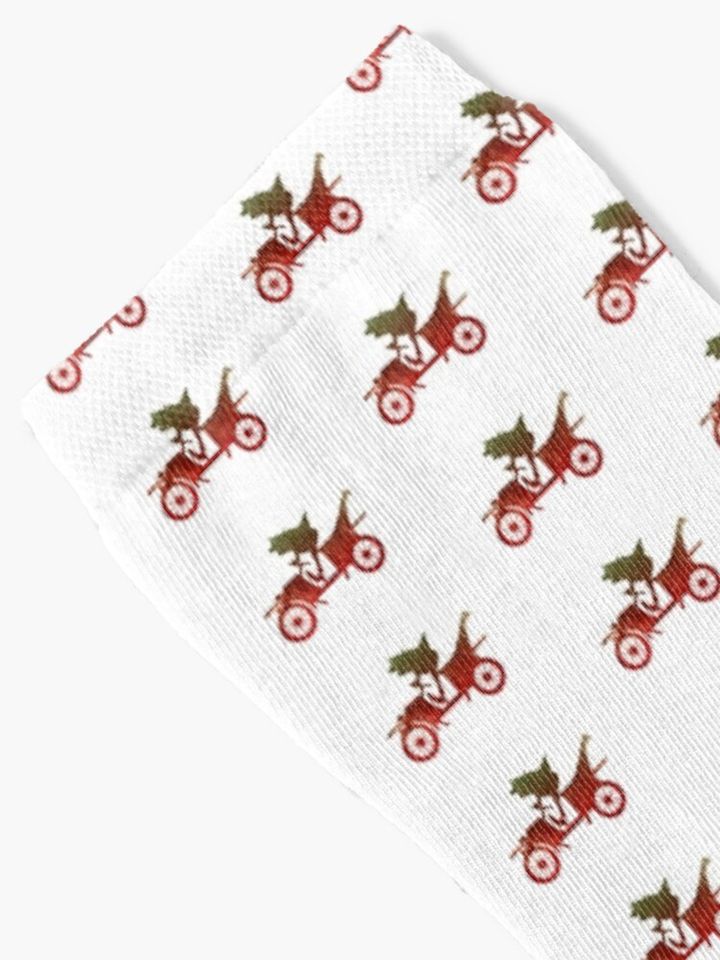 Toad Inspired Silhouette Socks