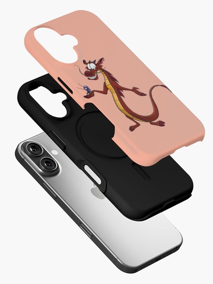 Mushu and Cricket iPhone Case