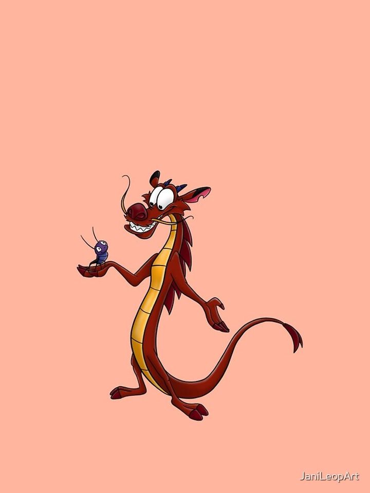 Mushu and Cricket iPhone Case