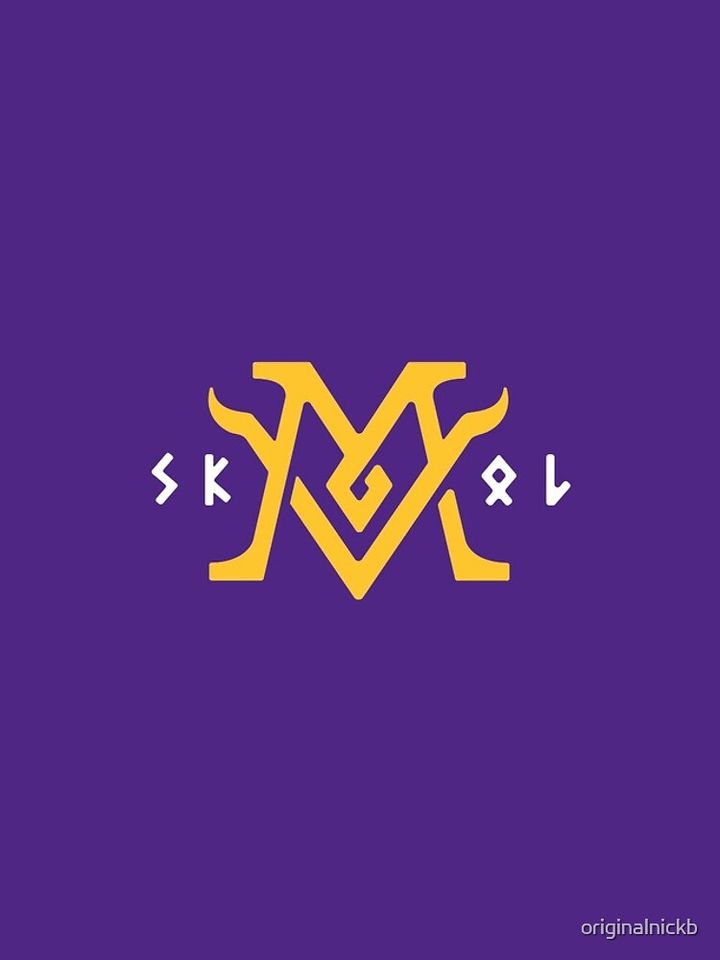 Minnesota Vikings Skol Design iPhone Case