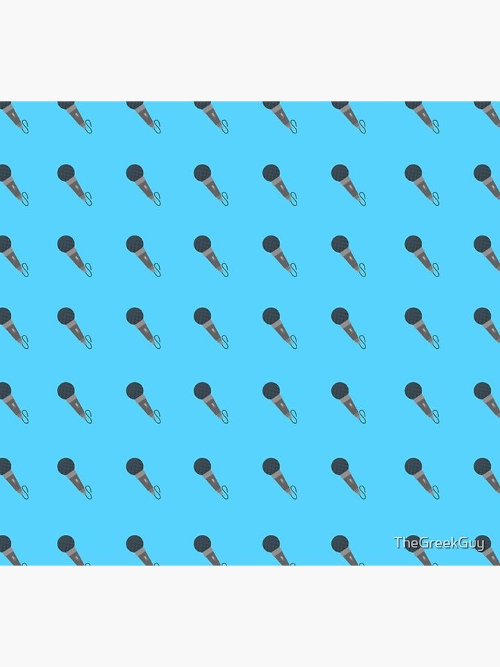 Microphone Mic Pattern Socks