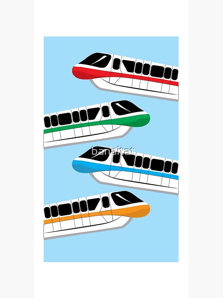  Monorails  Duffle Bag