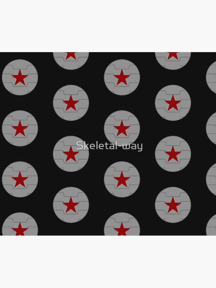 Winter soldier emblem  Throw Blanket