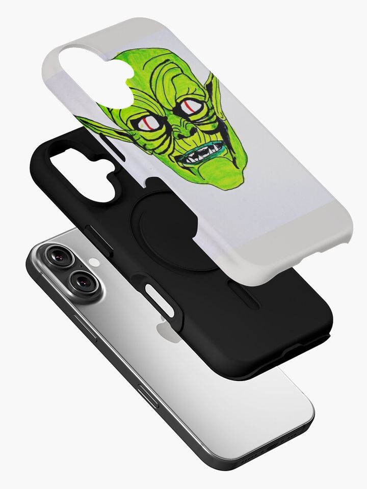 HALLOWEEN GREEN GOBLIN  iPhone Case