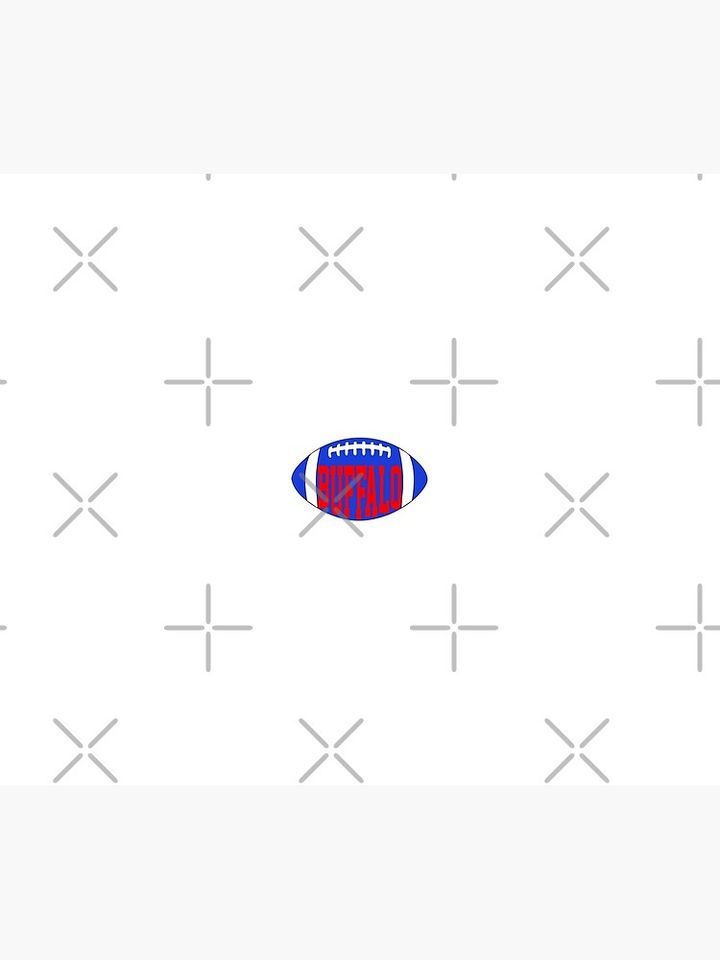 Buffalo Football Throw Blanket