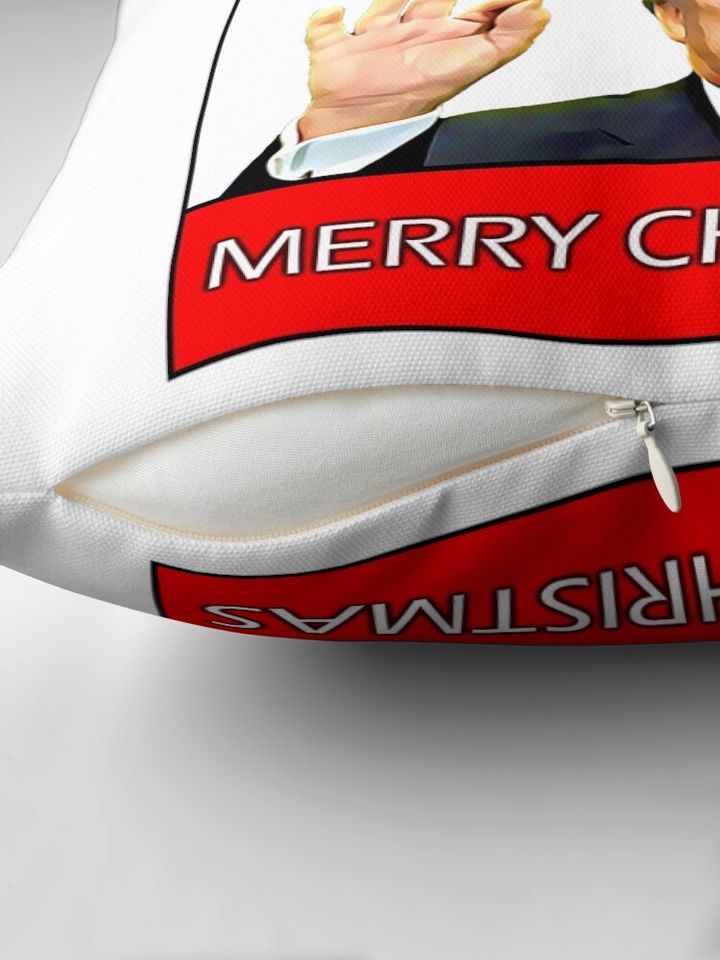 Funny Trump Christmas - Believe Me Pillow