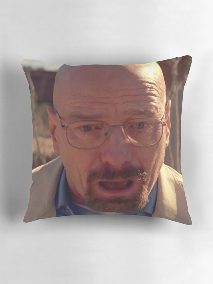 Walter White Meme Pillow