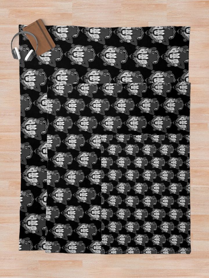 Wednesday voodoo Throw Blanket