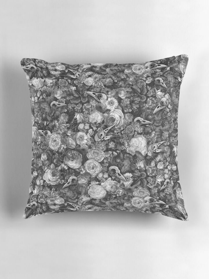 Baroque Macabre II Pillow