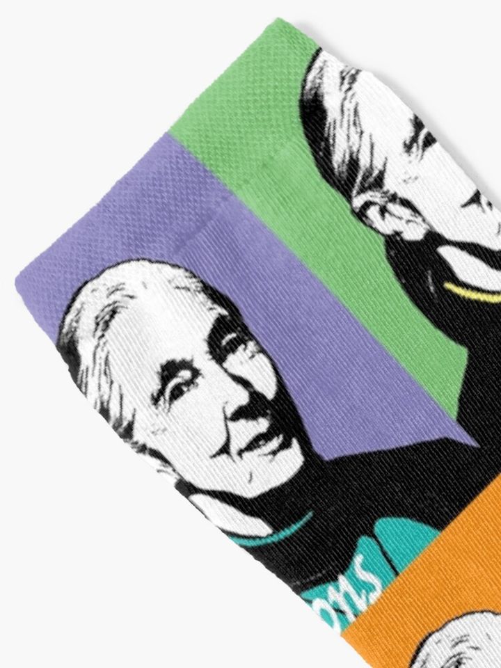 Jane Goodall feminist icon Socks