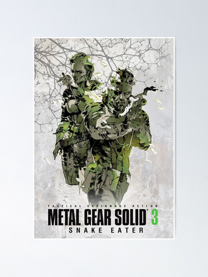Metal Gear Solid 3 poster Poster