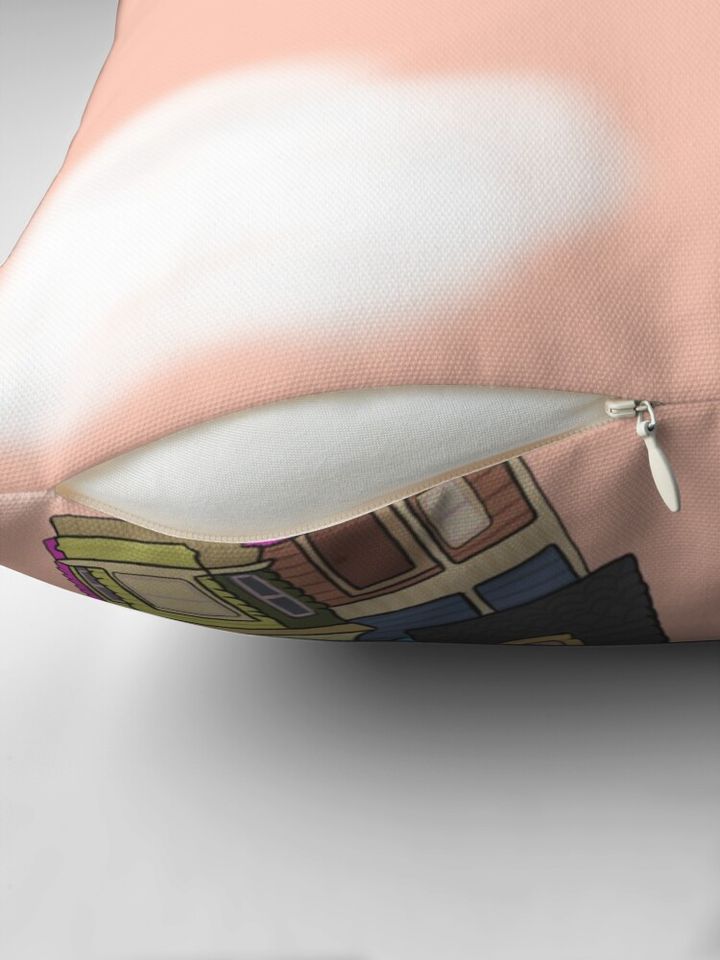 Up - Peach Pillow