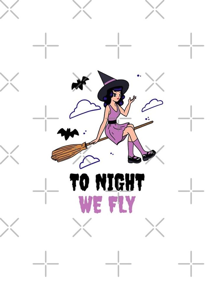 To night, We fly Horror Halloween iPhone Case