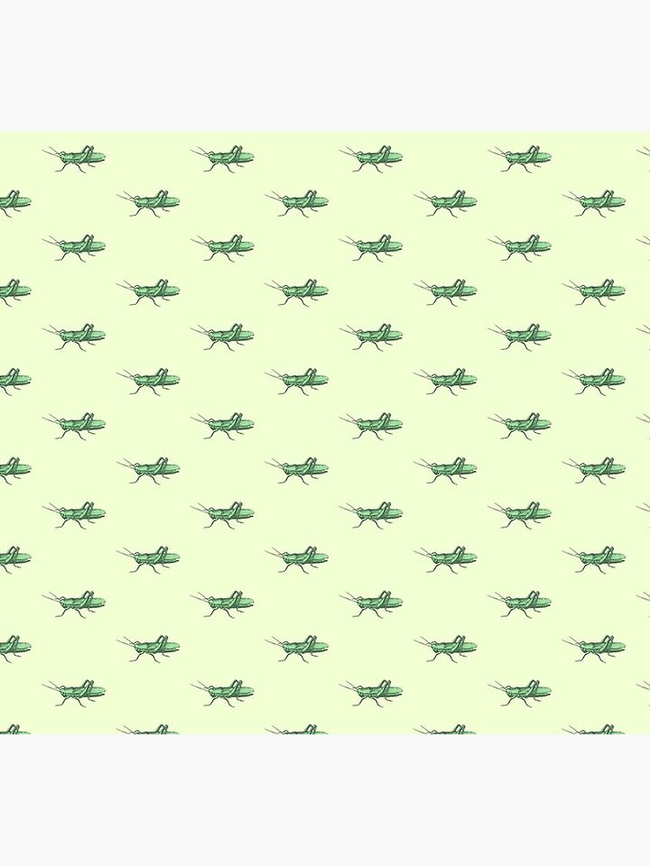 Cute Green Grasshopper Pattern Socks