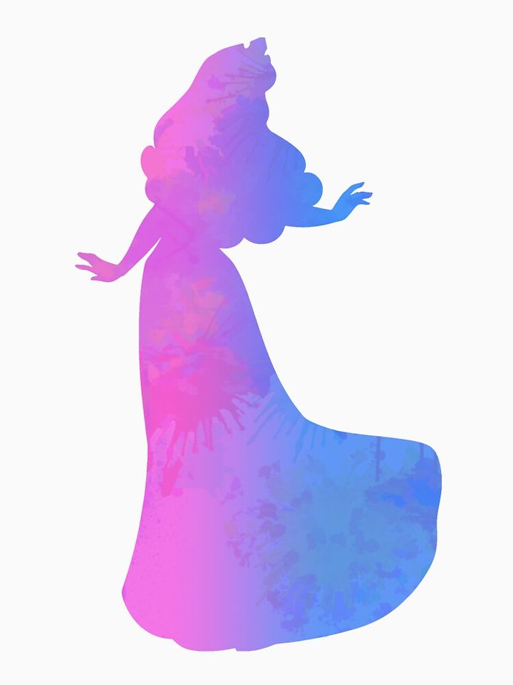 Princess Inspired Silhouette Tank Top