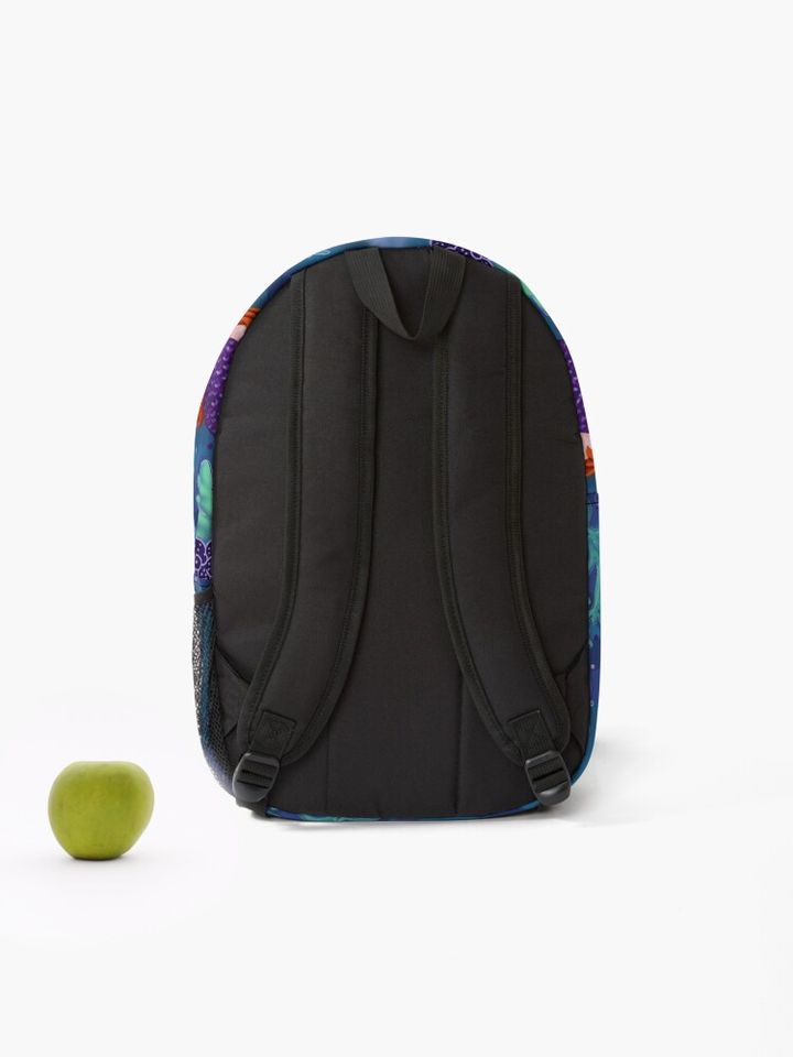 Cute baby mermaid sleeping Backpack