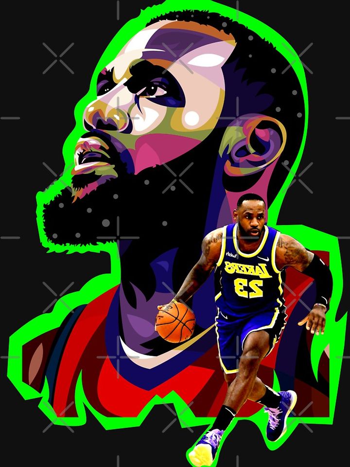 Lebron James Casual Short Sleeve Tee, Trending Street Fashion