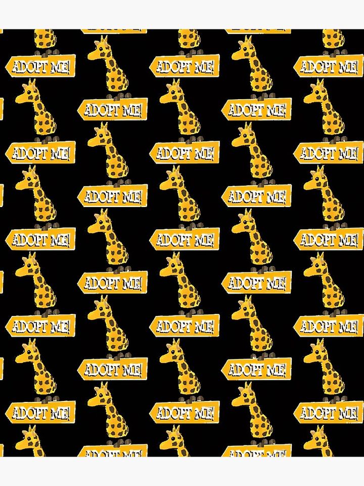 Adopt me Roblox Giraffe Backpack