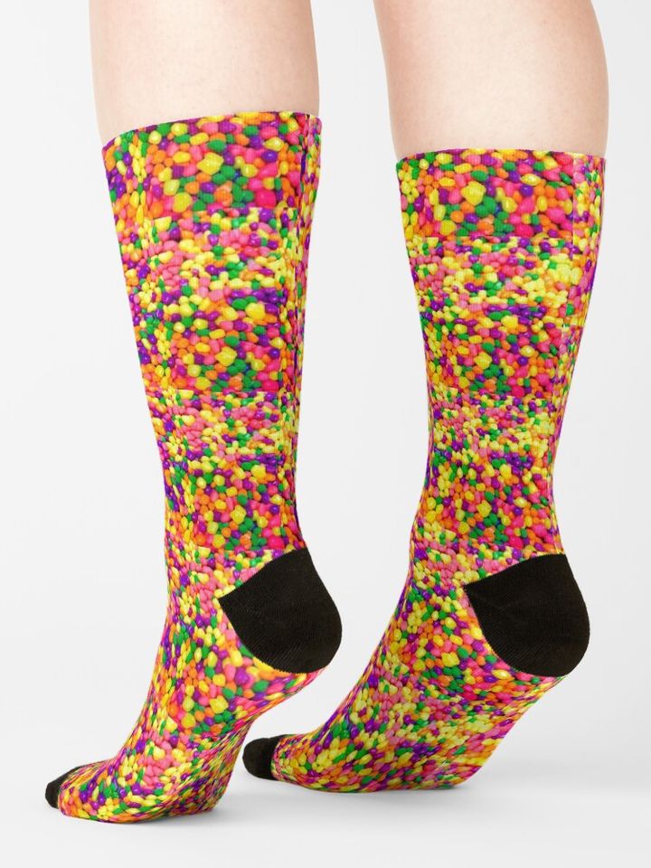 Nerds Rainbow Candy Socks