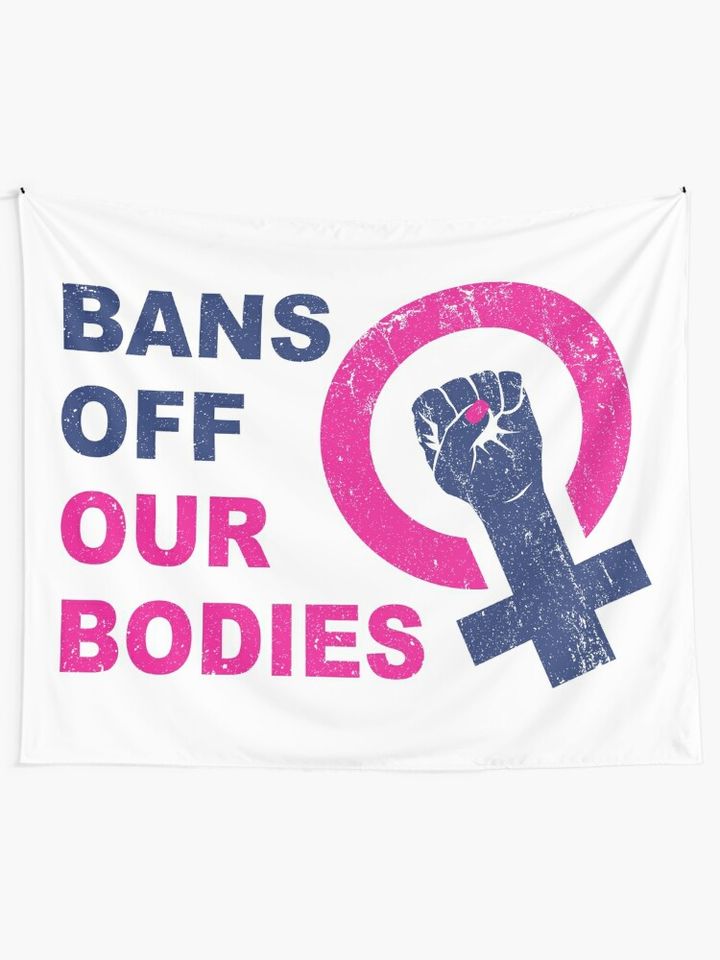 Bans Off Our Bodies Tapestry