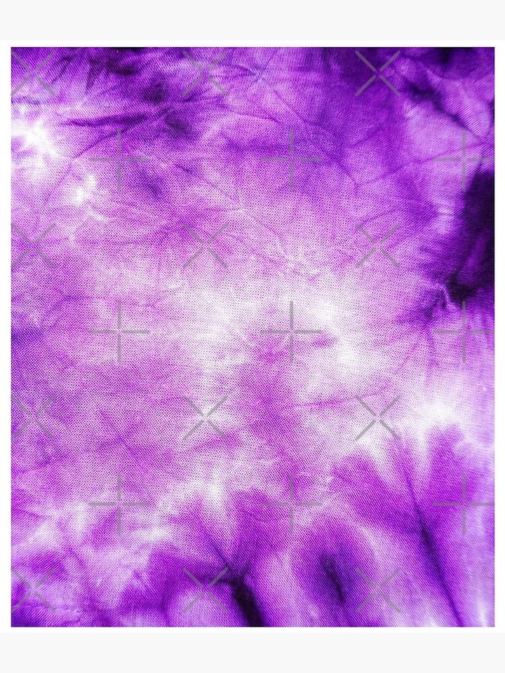 Purple Tie-Dye Backpack
