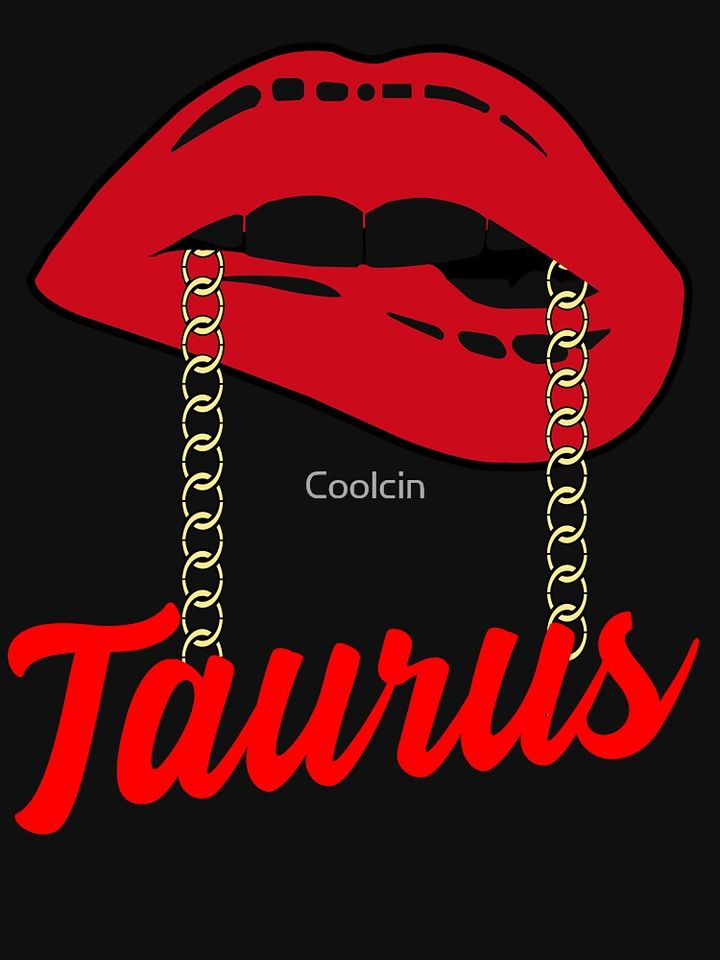 Taurus Zodiac Hot Lips Pullover Hoodie