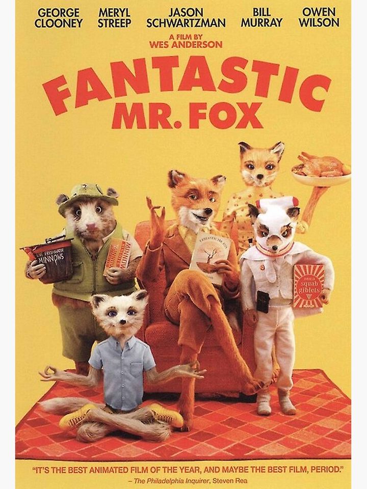 Fantastic Mr Fox Premium Matte Vertical Poster