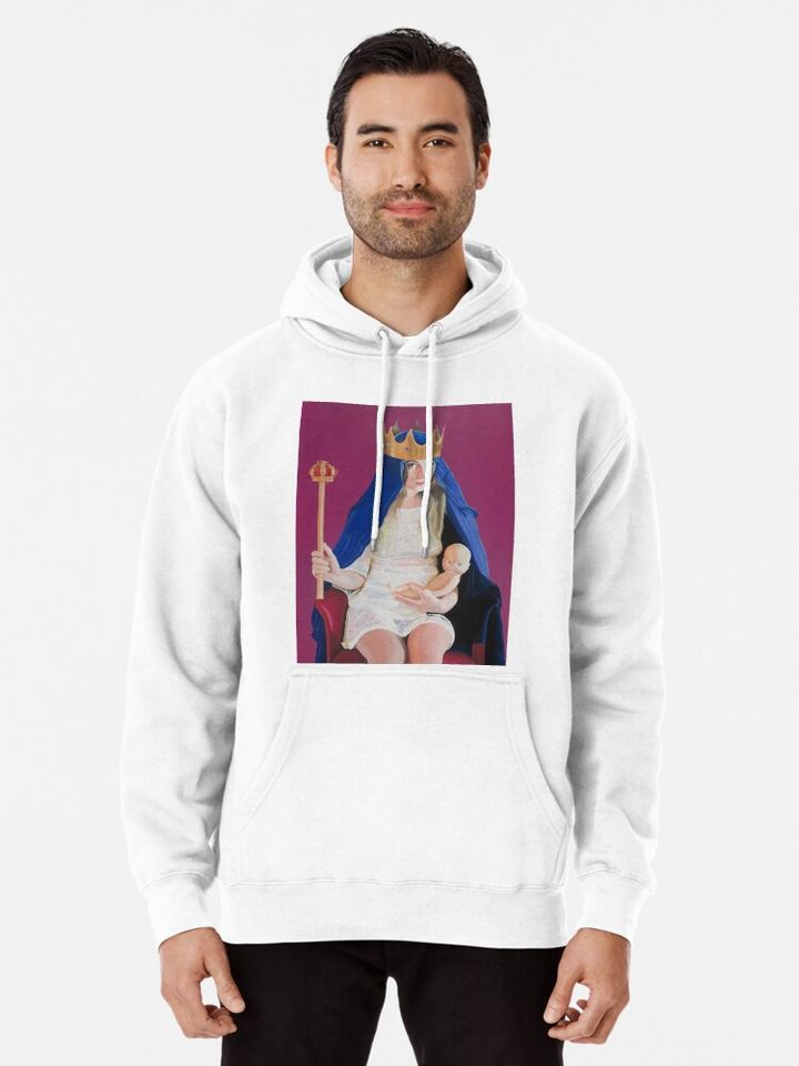 Madonna and Child Pullover Hoodie