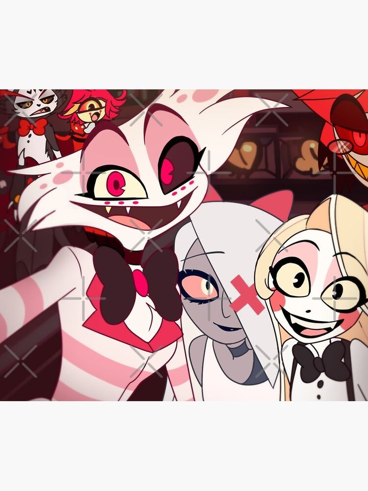 Hazbin Hotel Mouse Pad, Hazbin Hotel Decor