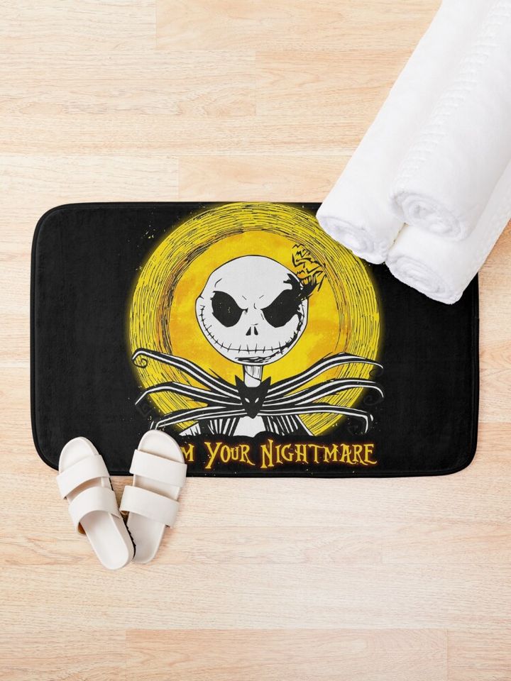 Jack Skellington - I Am Your Nightmare Bath Mat