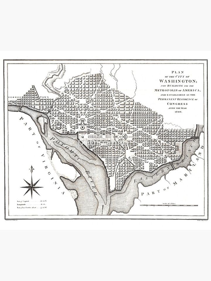 Washington-Washington DC-1800 Tapestry