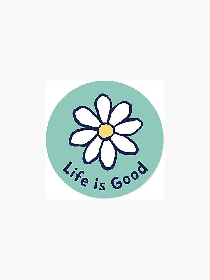 Life is Good Sticker Sticker