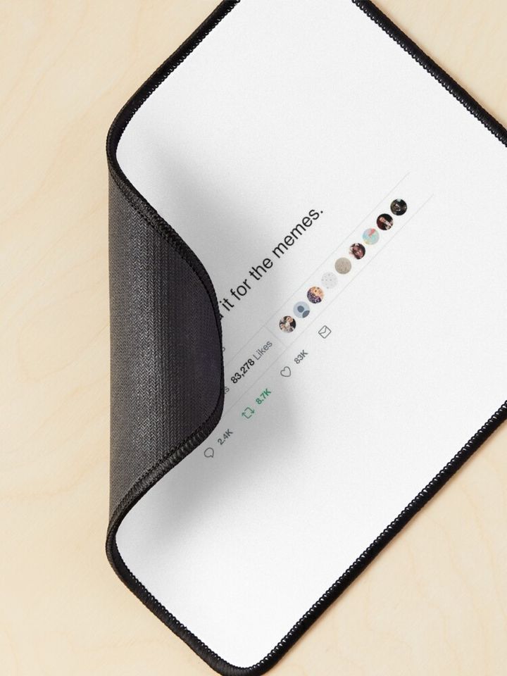 Elon Musk Mouse Pad, Funny Mouse Pad