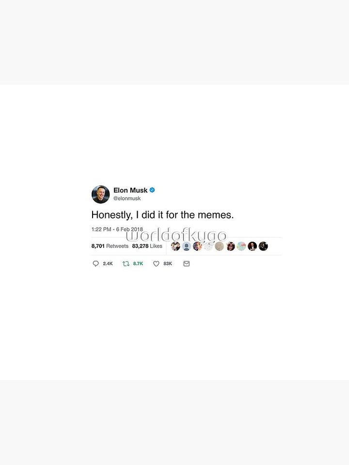 Elon Musk Mouse Pad, Funny Mouse Pad