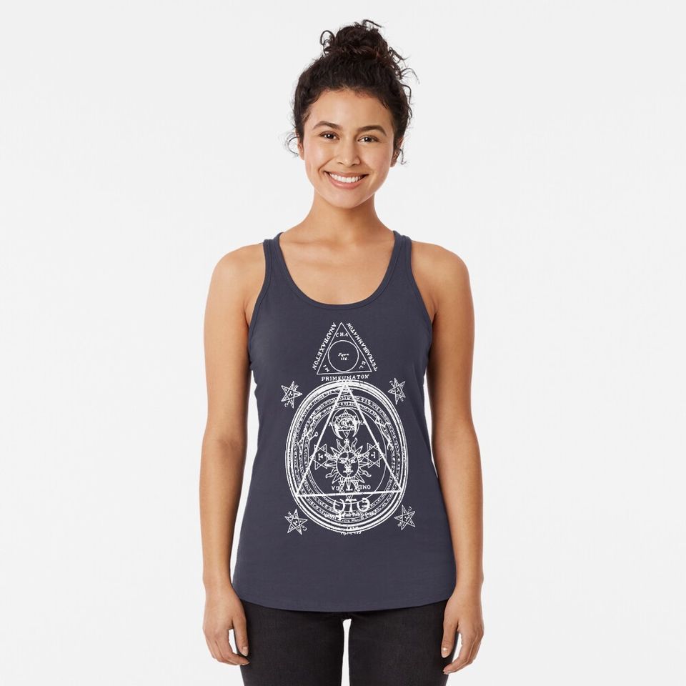 Arcane Circle Racerback Tank Top