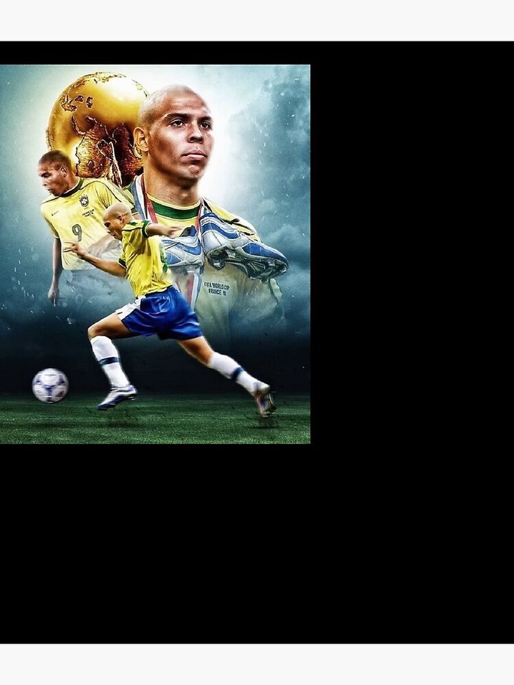 wallpaper Ronaldo Nazario Backpack, Gift for Fan