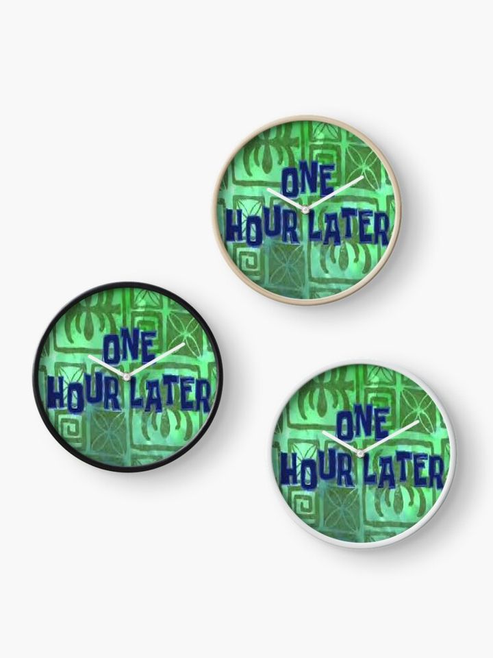 Spongebob Clock Clock, Funny Wall Clocks Decor