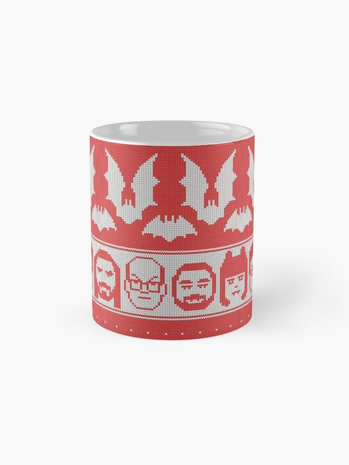 Ugly Christmas Sweater What we Do In The Shadows Version Coffee Mug