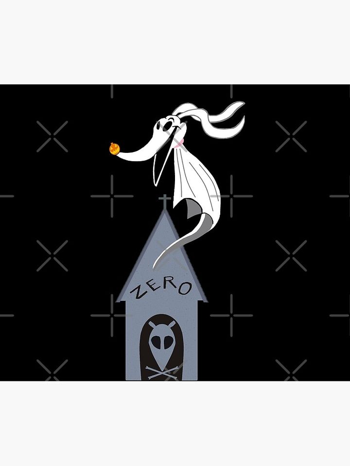 the nightmare before christmas zero Throw Blanket