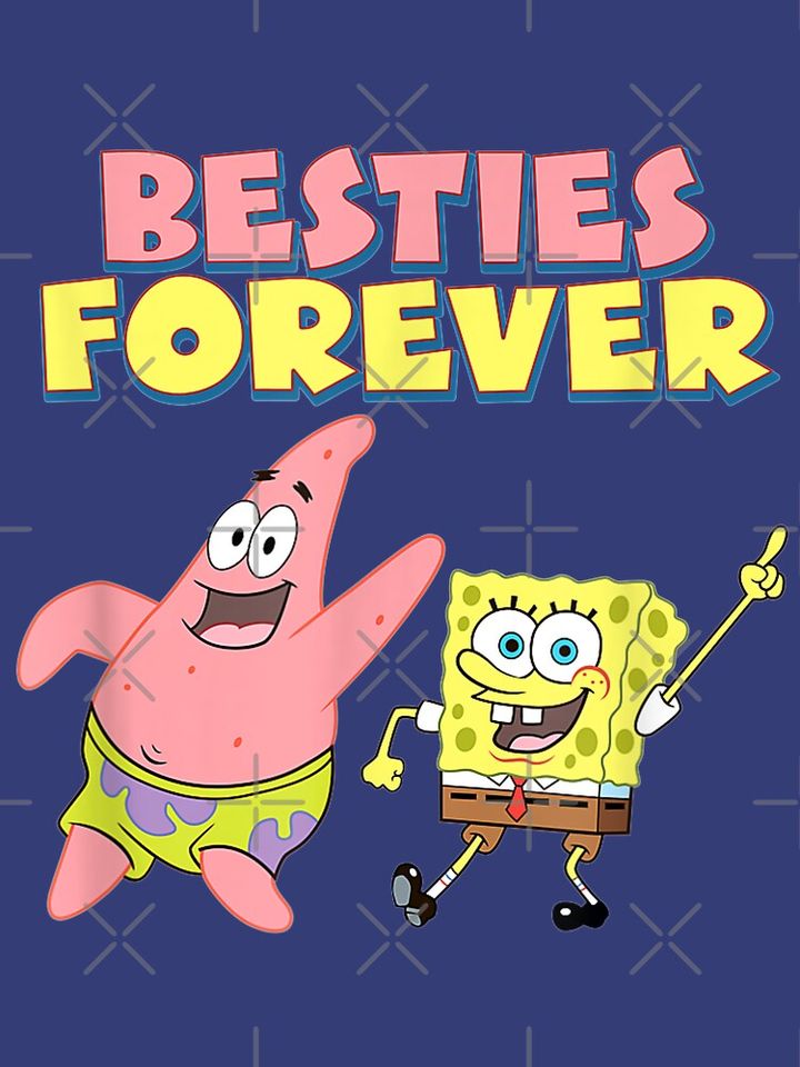 SpongeBob SquarePants  Best Friends Forever Funny Sweatshirt