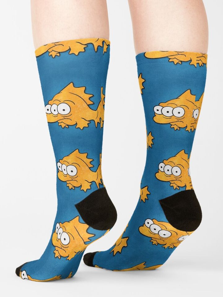 Blinky  Socks, Simpson Funny, Gift for Fan