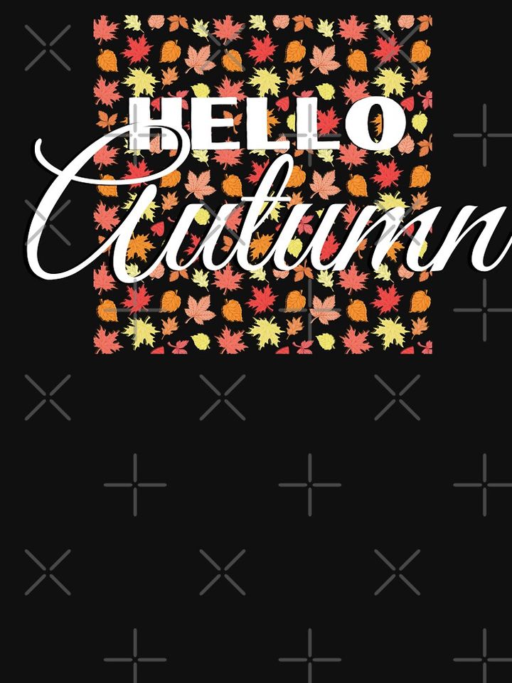 Hello Autumn Hoodie Women, Autumn Hoodie, Women's Graphic Hoodie